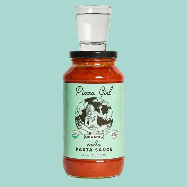 Pizza Girl의 오가닉 크리미 보드카 소스