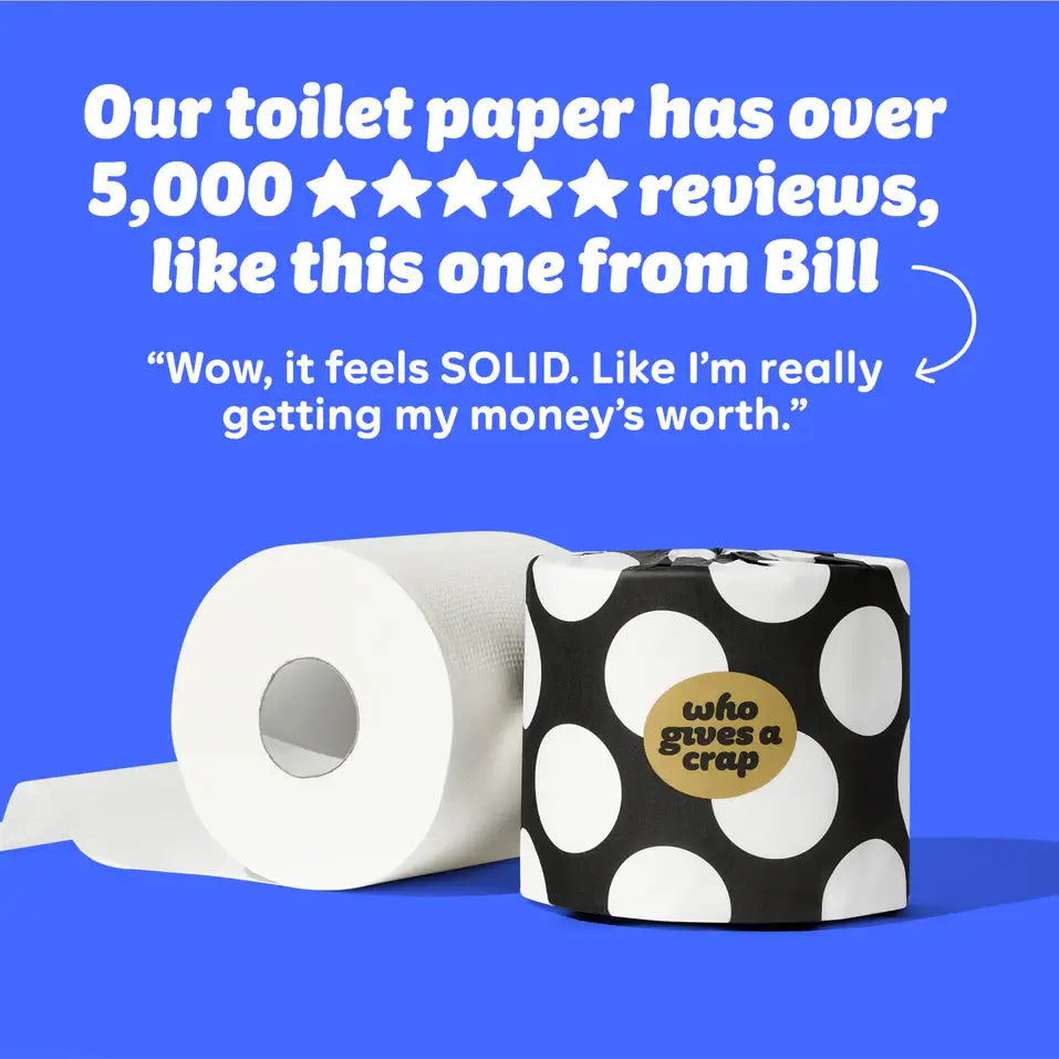 100% Bamboo Toilet Paper - 48 Rolls