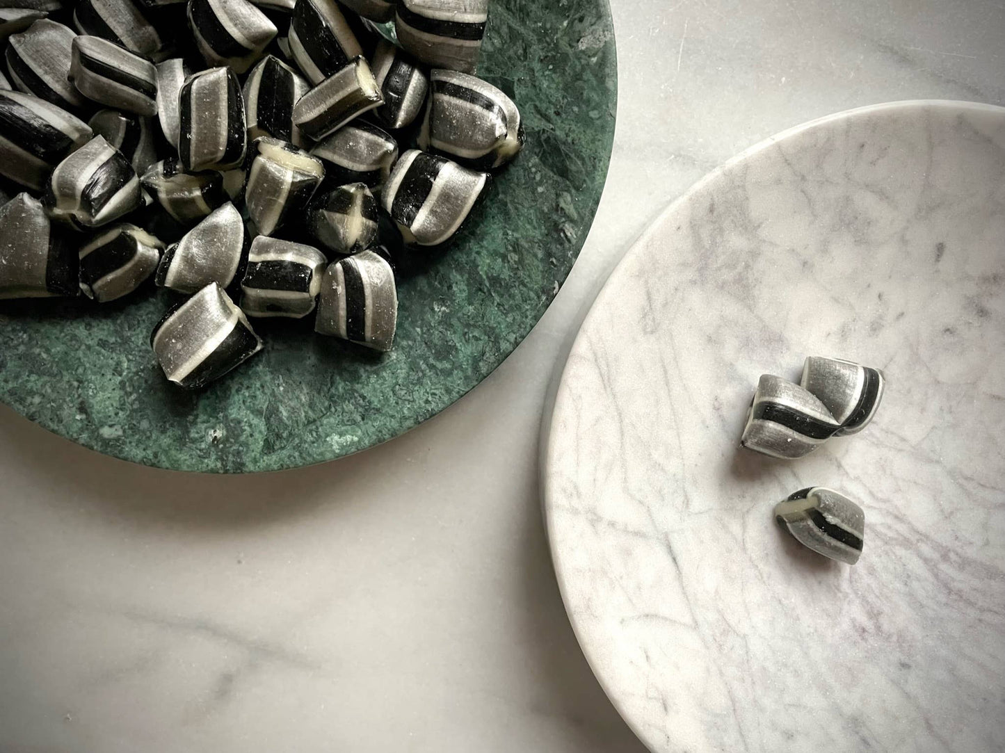 Como marble Tray / Trinket Tray / Jewellery Holder / Dish: Pearl White