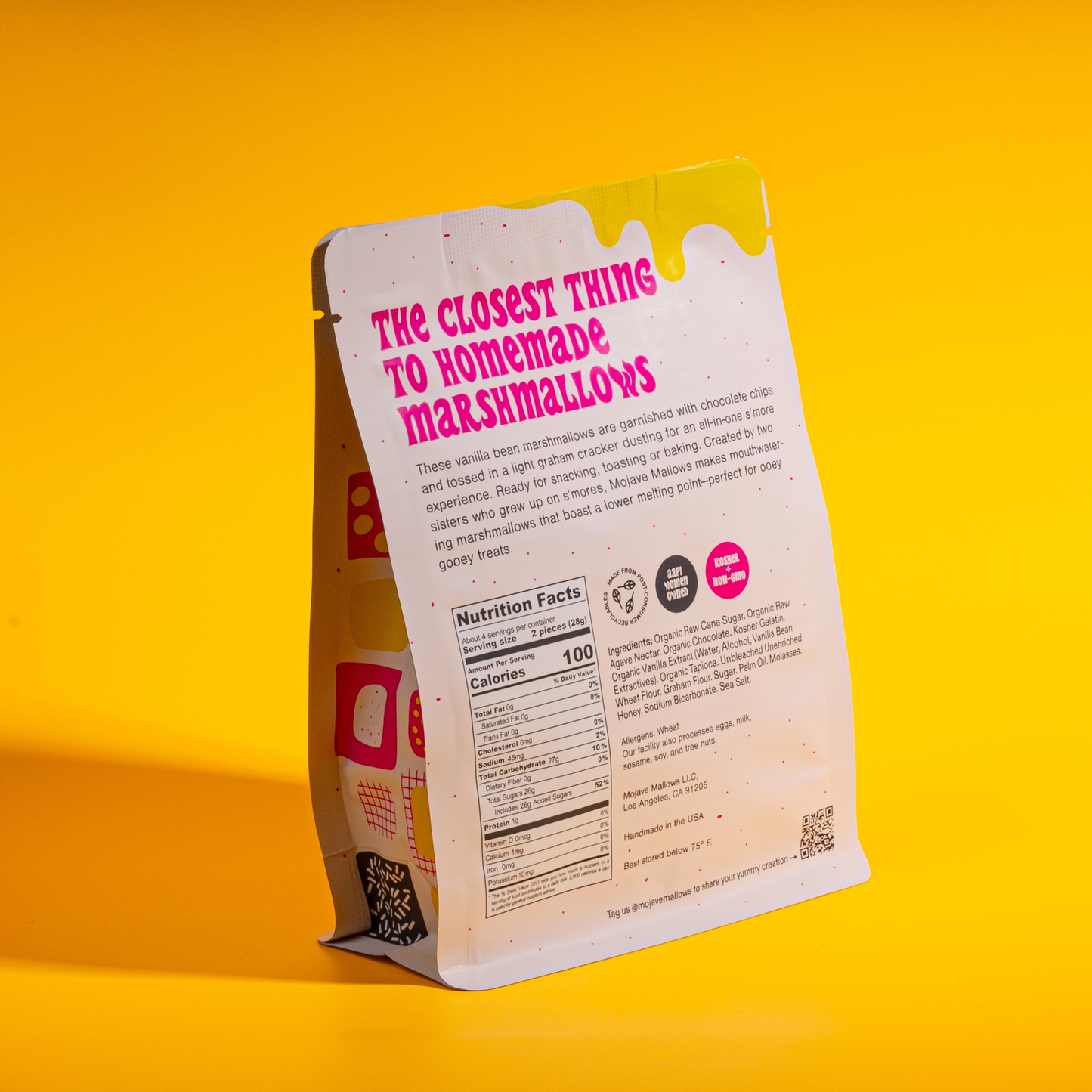 Mojave Mallows의 수제 스모어 반점 마시멜로