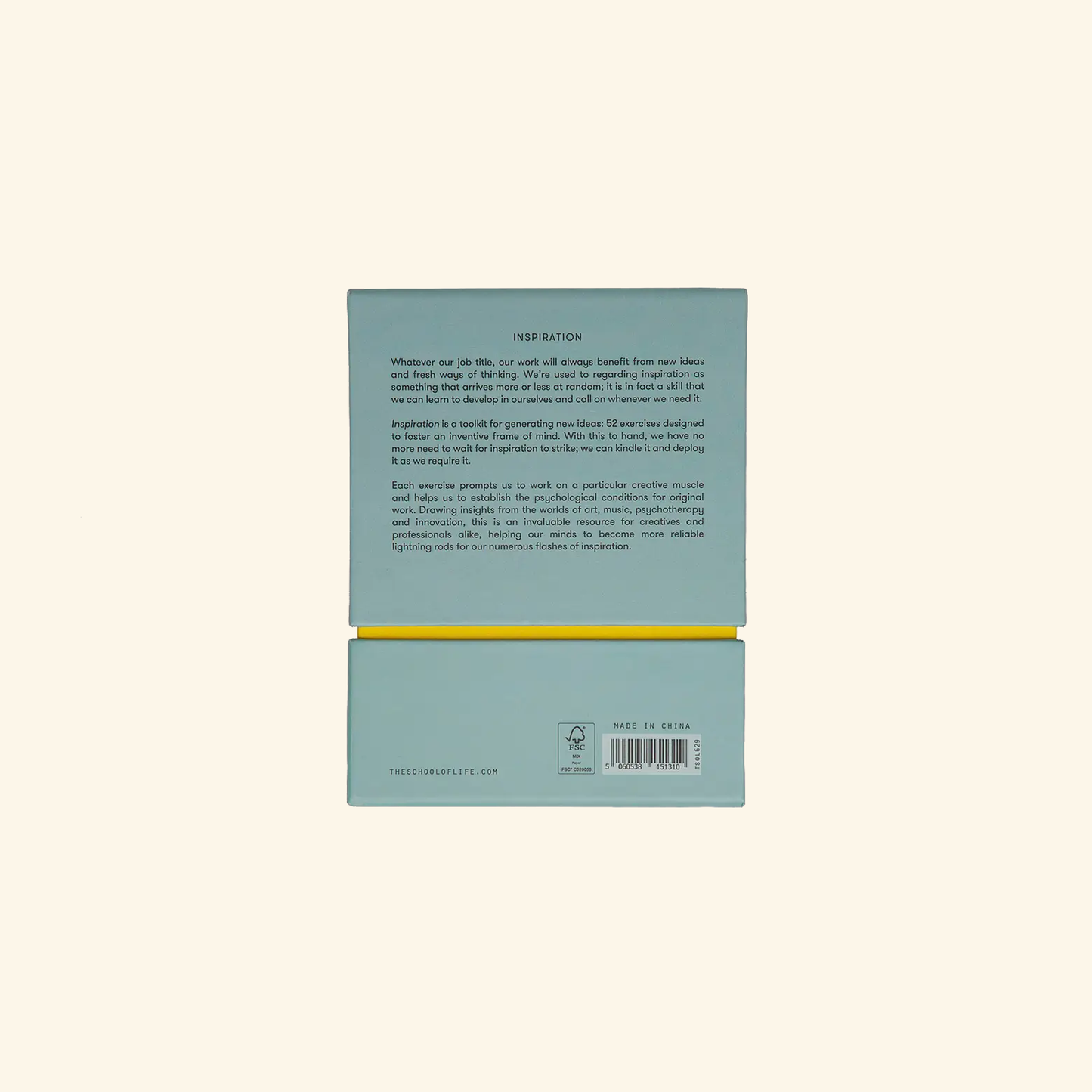 The School of Life의 영감 전략 카드