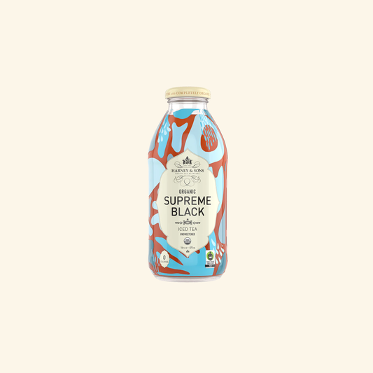 하니앤썬즈의 오가닉 슈프림 무가당 블랙티