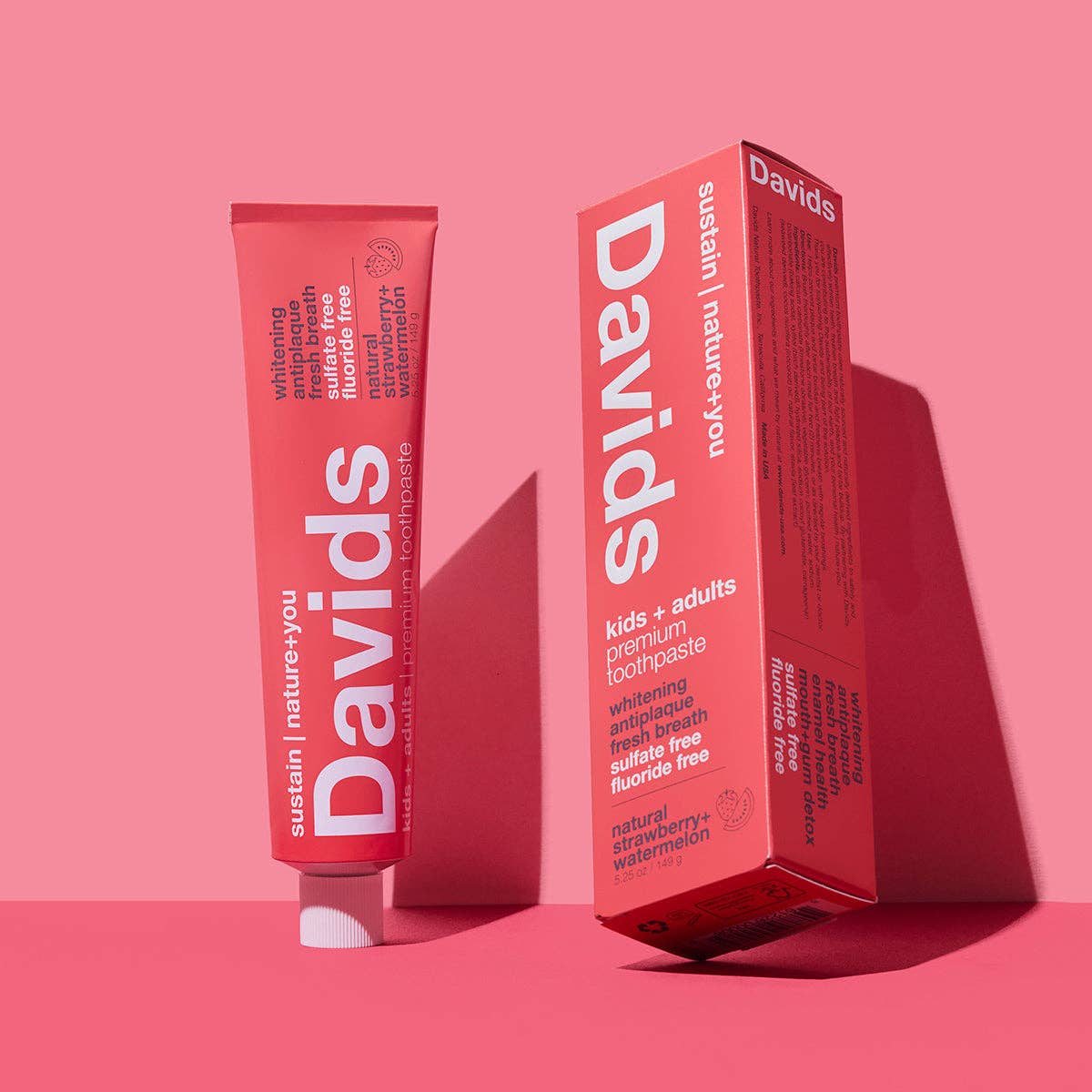 Kids + Adults Premium Toothpaste - Strawberry Watermelon