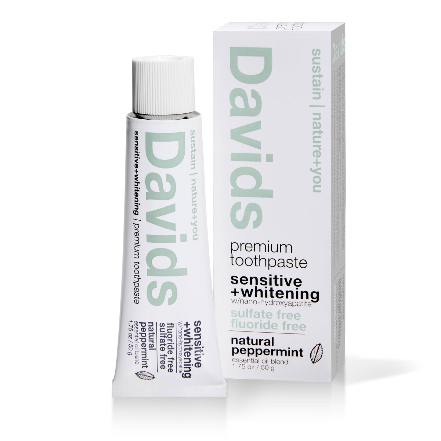 Travel Size Premium Toothpaste - Sensitive + Whitening