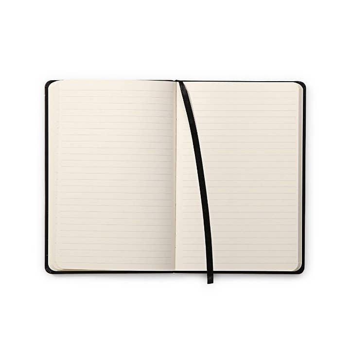 Silver Dot Grid WebNotebook (A6) 3.5 x 5.5