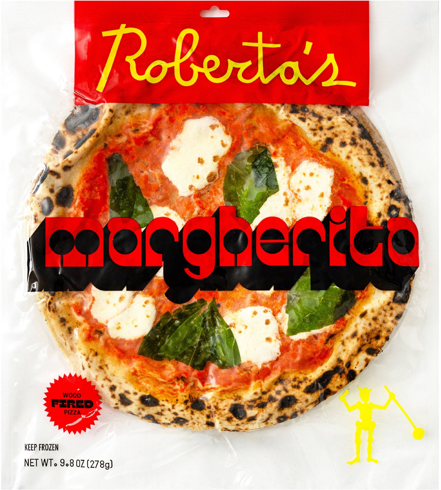 Margherita | Wood-fired and blast chilled Pizza