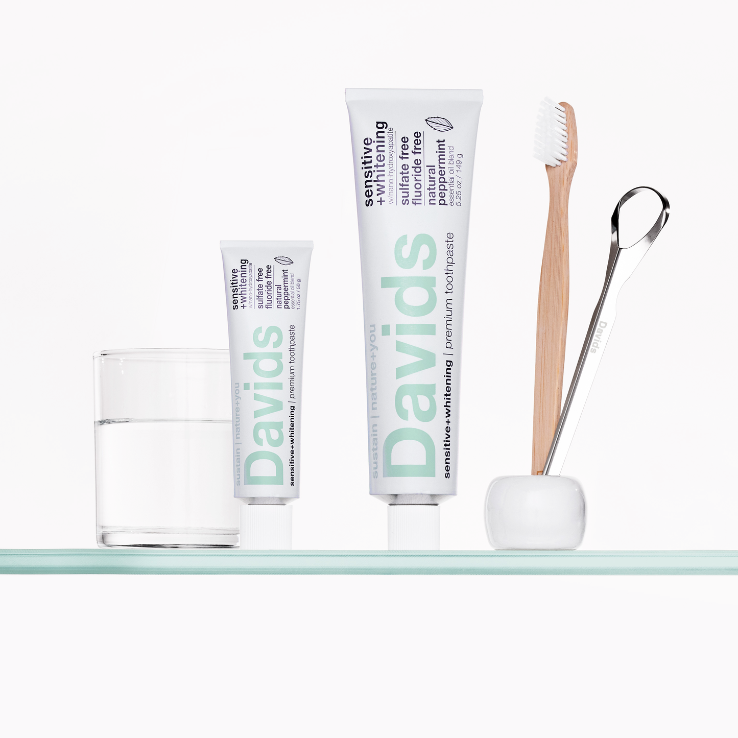 Travel Size Premium Toothpaste - Sensitive + Whitening