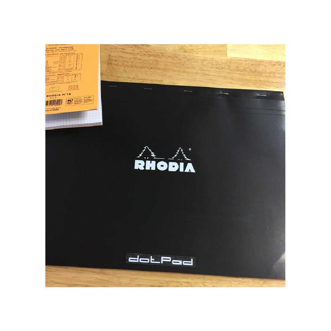 Rhodia 桌面点网格记事本 16.5 x 12.5 英寸