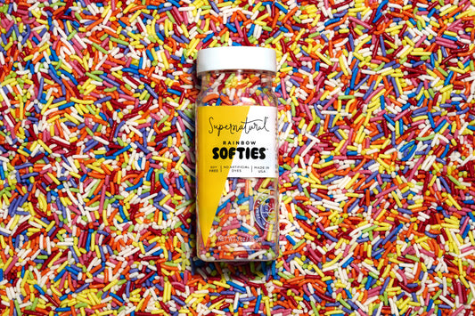 Dye-Free Rainbow Softies Sprinkles