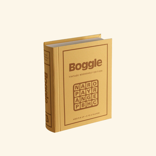 Boggle Game - Portable Bookshelf Edition