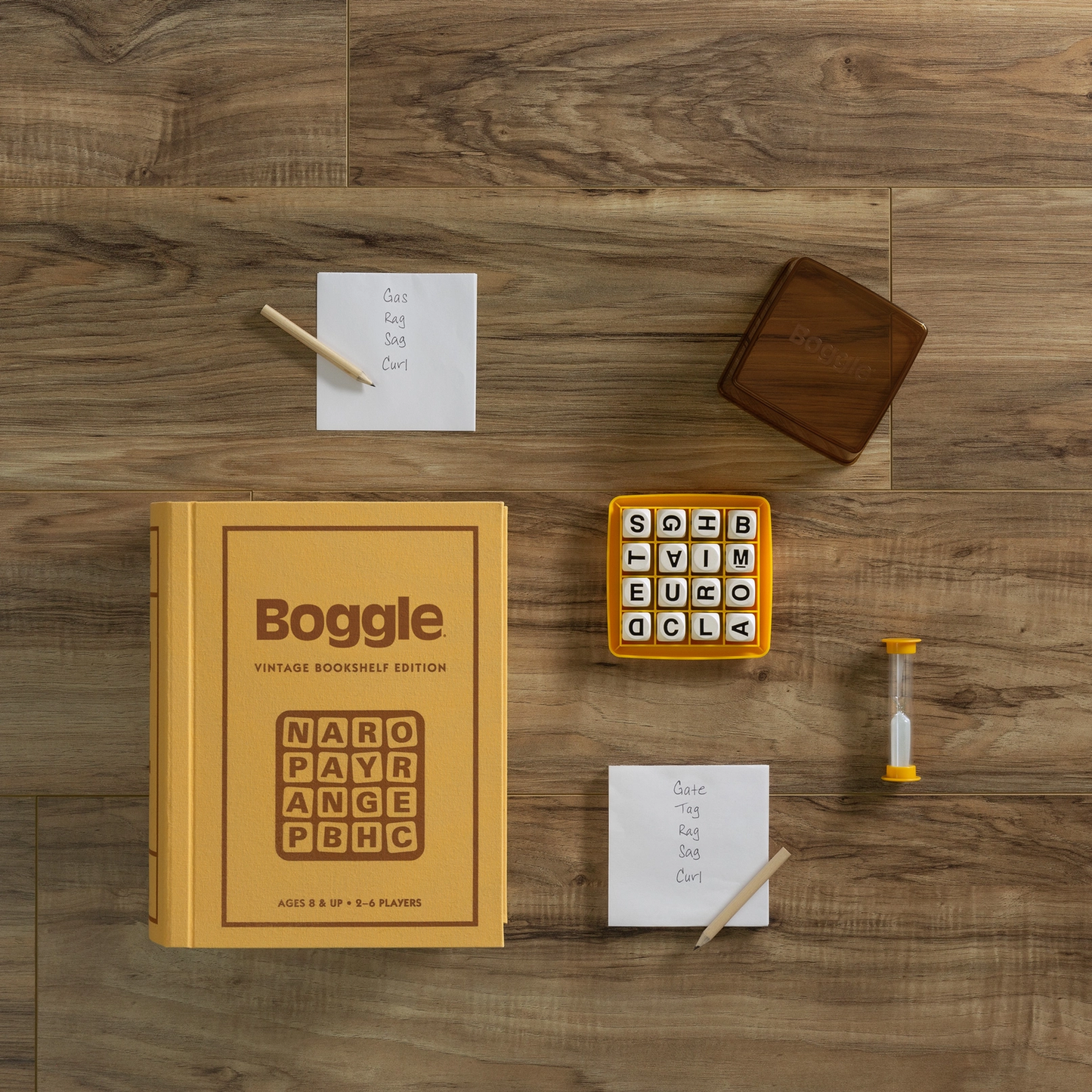 Boggle Game - Portable Bookshelf Edition