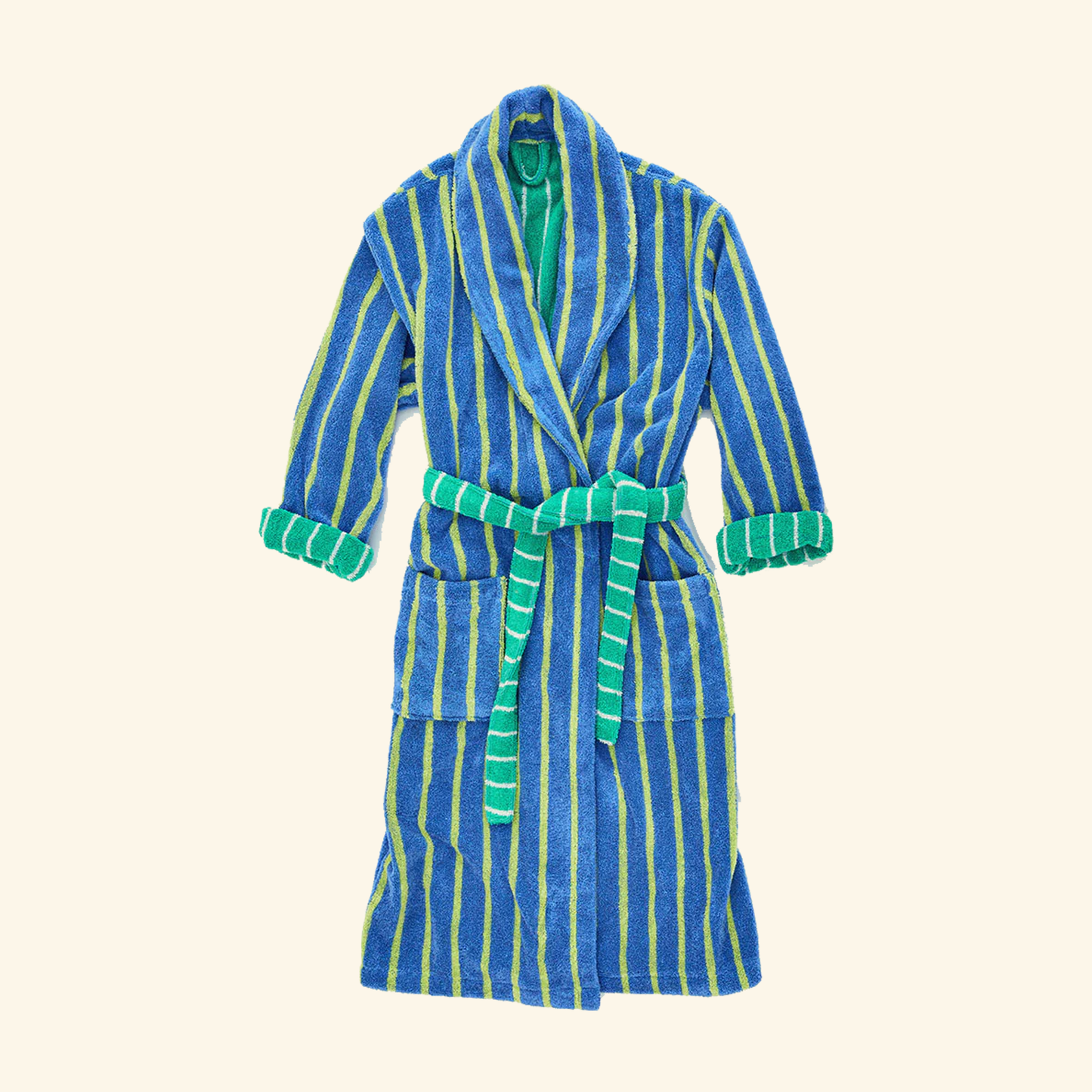 Striped Robe in Passion Fruit