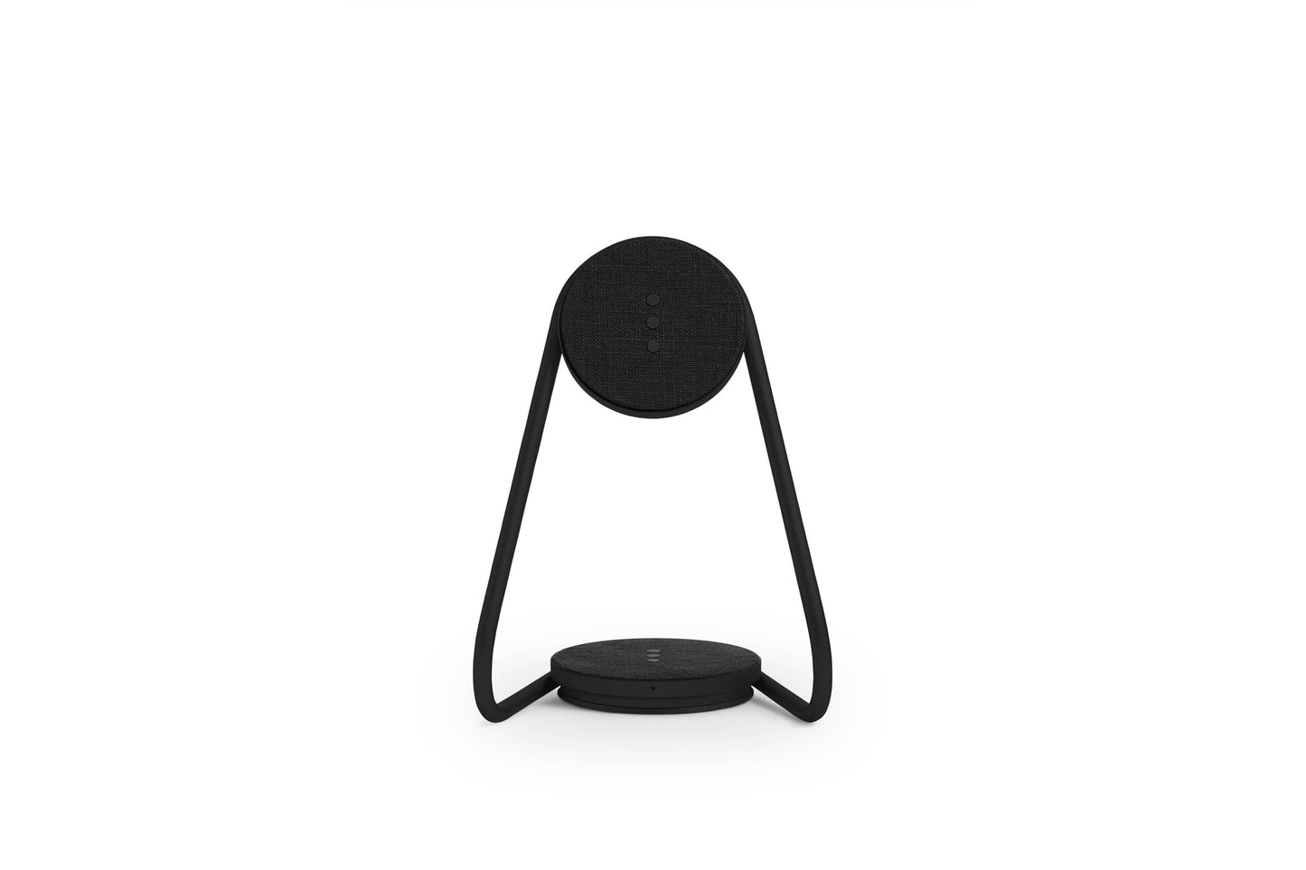 MAG:2 - Essentials Linen Wireless Charger Stand (Magnetic): Charcoal