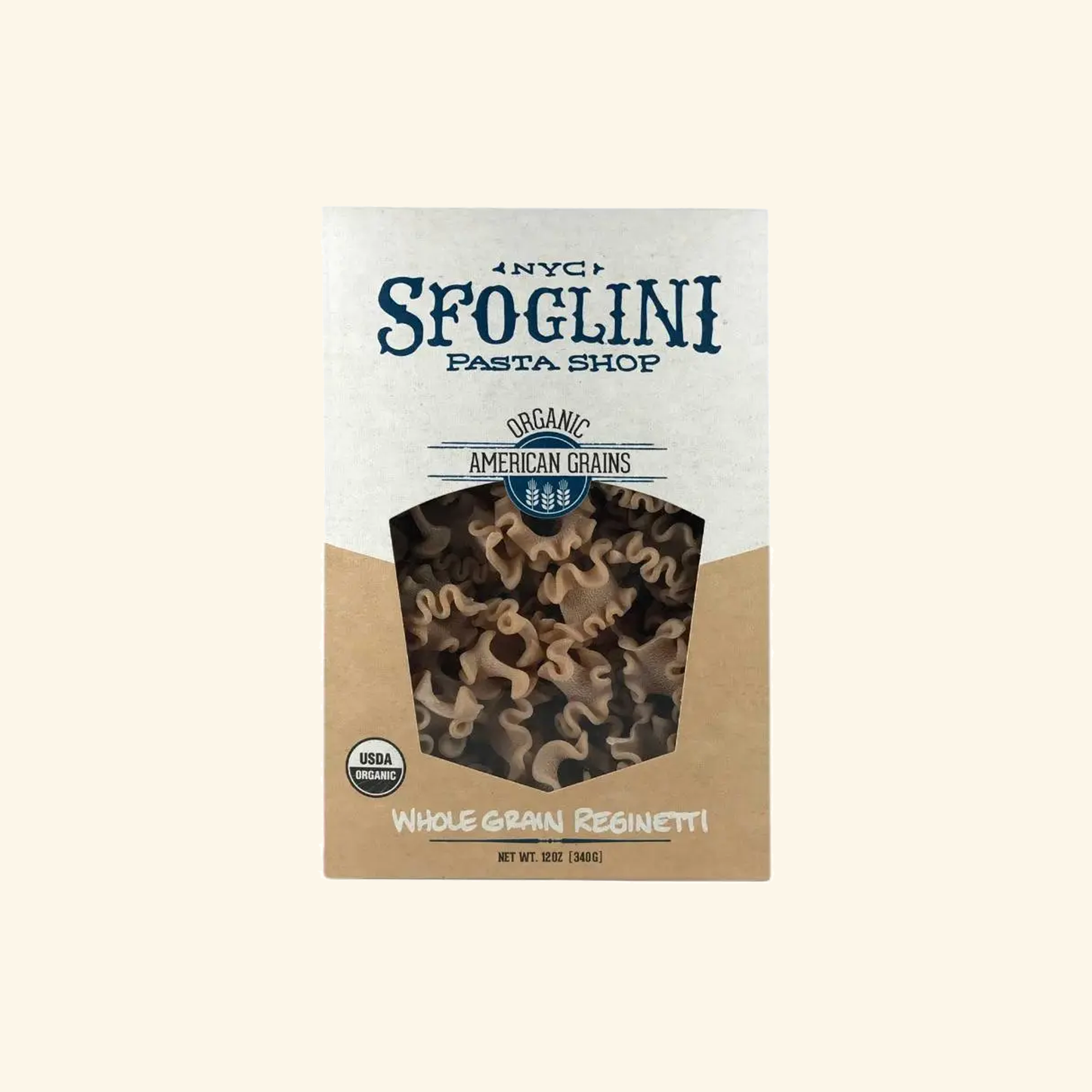 Organic Whole Grain Reginetti Pasta