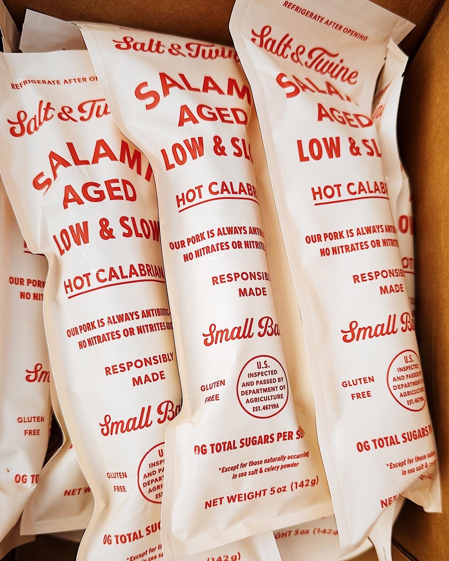 Hot Calabrian Salami